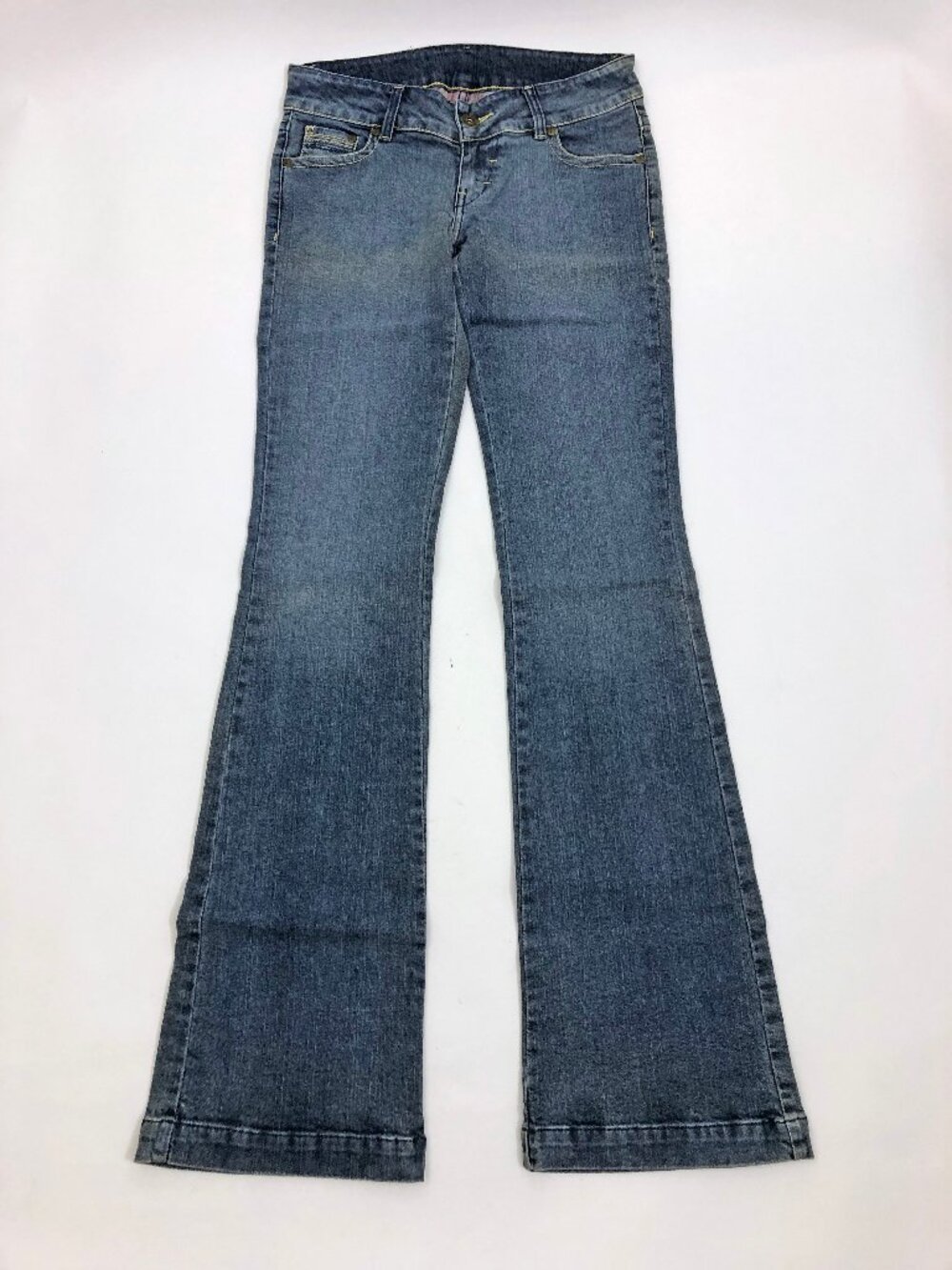 Fiorana Women's Size 4 Embroidered Flared 5 Pocket Jeans NWT